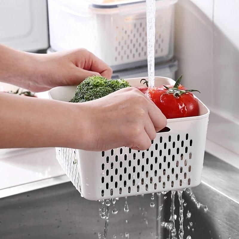 Kitchen Food Storage Containers Set (Pack of 2)