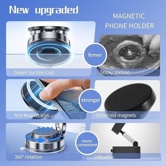 Vacuum Absorption Magnetic Bracket